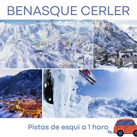 La Casa Del Con Vistas A Montanas Alpesi faház La Puebla de Castro